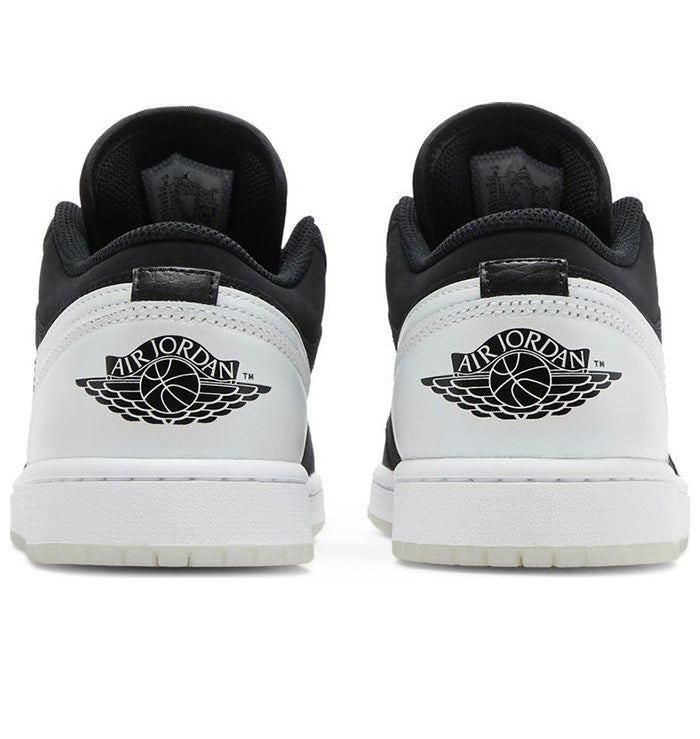 Air Jordan 1 Black and White Low Diamond Shorts