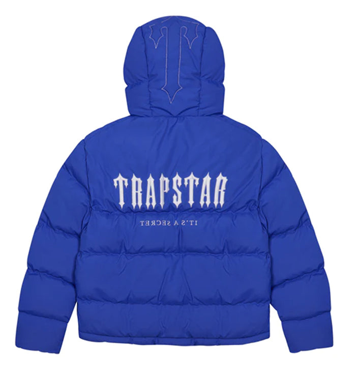 Trapstar Decoded Hooded Puffer 2.0 Dazzling Blue