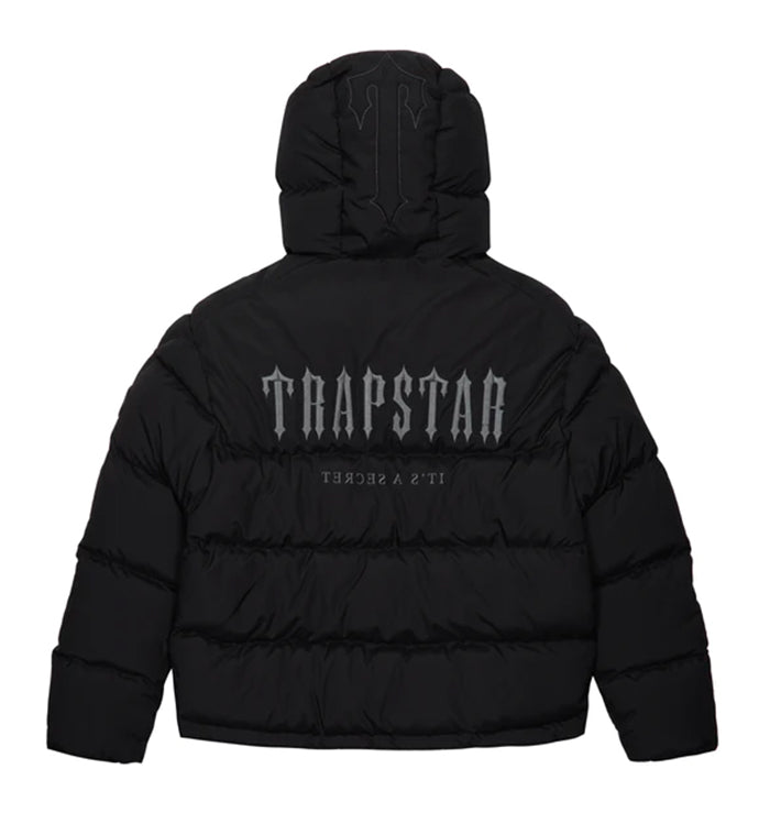 Trapstar Decoded Hooded Puffer Jacket 2.0 Black