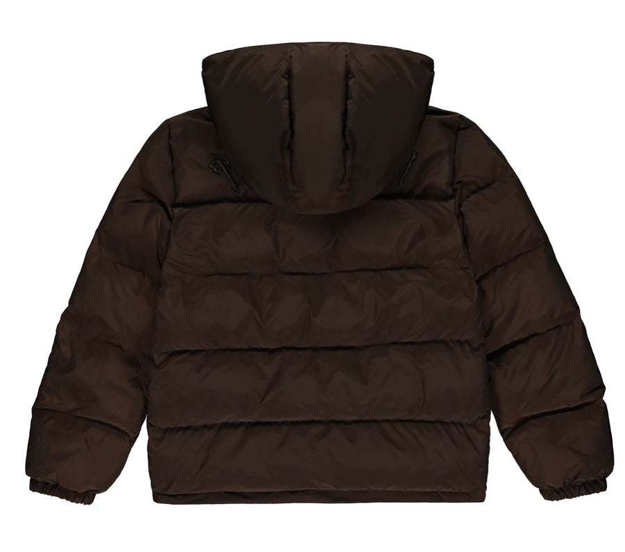 Trapstar Irongate Jacket Hooded Puffer Brown