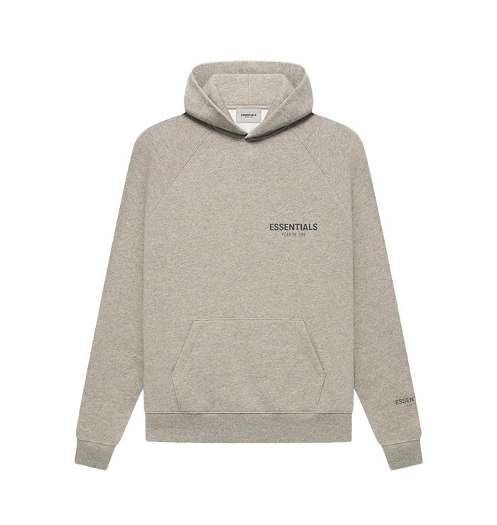 Fear of God Essentials Core Collection Pullover Hoodie 'Dark Heather Oatmeal