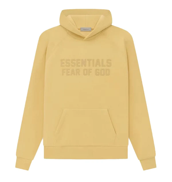 Fear of God Essentials Hoodie Light Tuscan (SS23)