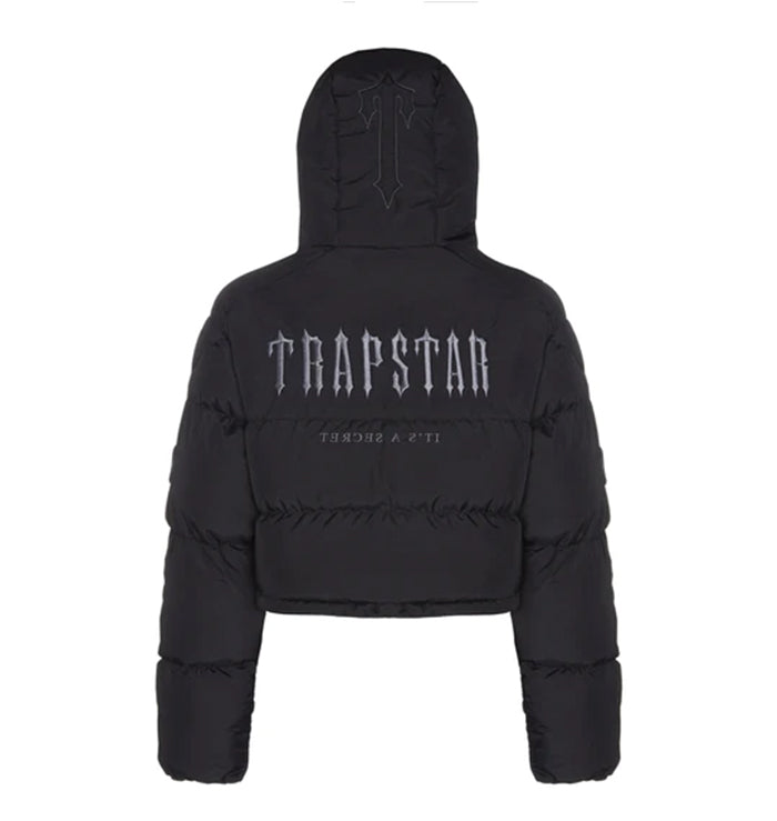 Trapstar Women's Decoded Hooded Puffer 2.0 Black